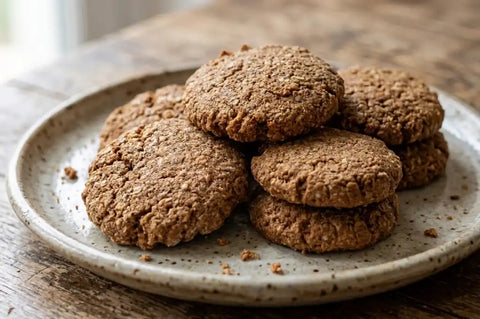 Galletas de jengibre saludables sin azúcar