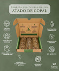 Información sobre el atado de copal natural para sahumar