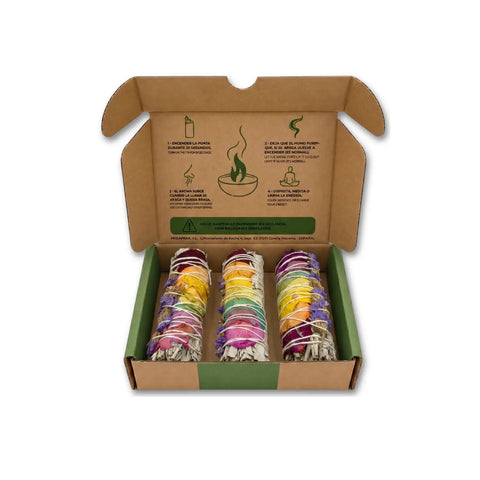 Atado de salvia blanca 7 chakras