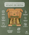 Información sobre el atado de ruda natural para sahumar