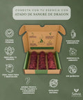 Información sobre el atado de sangre de dragón natural para sahumar