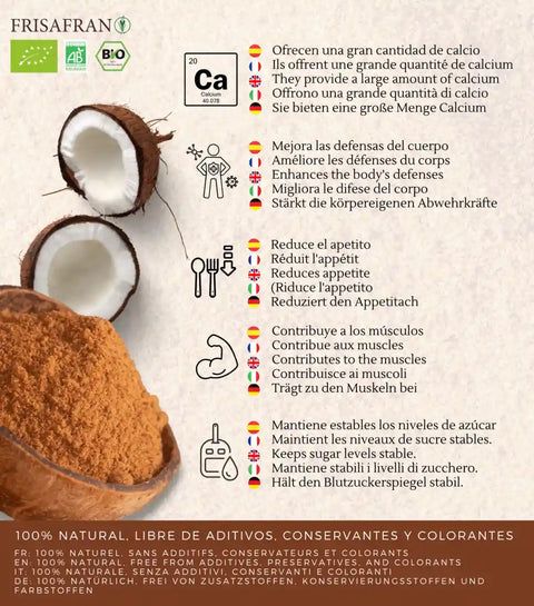 azúcar de palma de coco