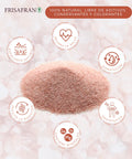 Infografía sobre los beneficios de la sal rosa del himalaya fina