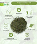 Características de la infusión poleo menta Frisafran a granel