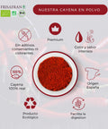 información sobre la cayena molida