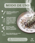 Cómo usar el atado de yerba santa en casa