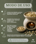 Cómo usar resina de copal blanco en grano para incienso 