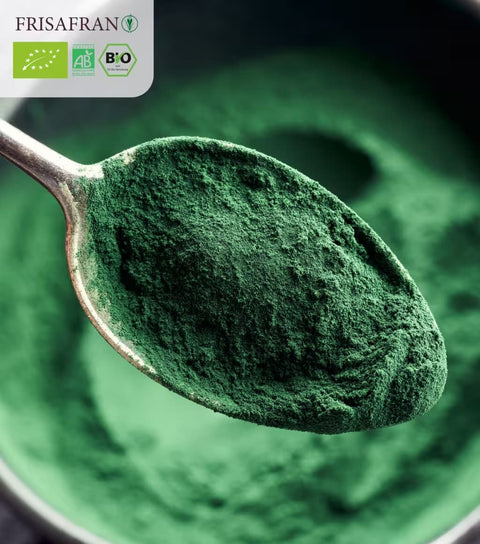 Espirulina ecológica marca frisafran