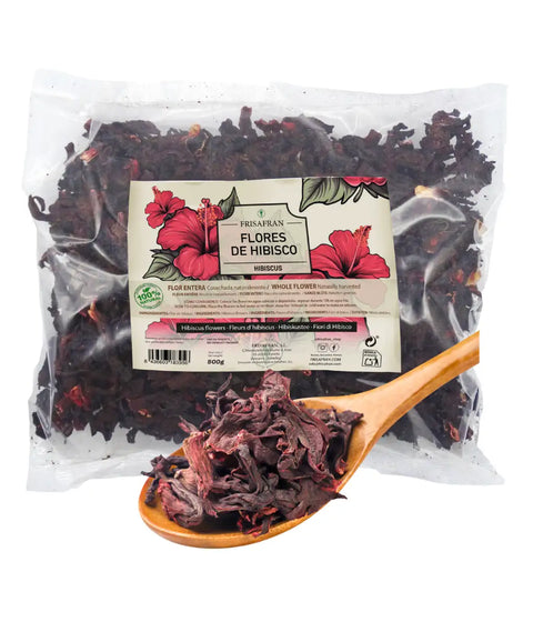 flores de hibisco a granel