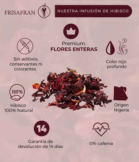 flores de hibisco ecológicas de frisafran