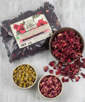 Flores de hibisco marca Frisafran para infusionar