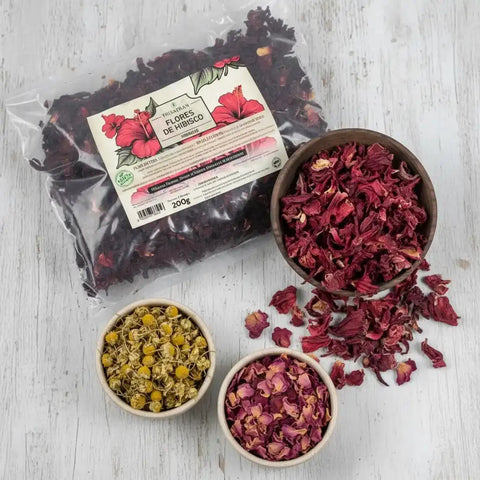 Flores de hibisco marca Frisafran para infusionar