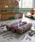 Atado artesanal de lavanda con aroma herbal