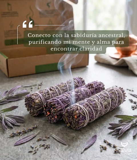Atado artesanal de lavanda con aroma herbal