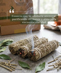 Atado artesanal de pino con aroma herbal