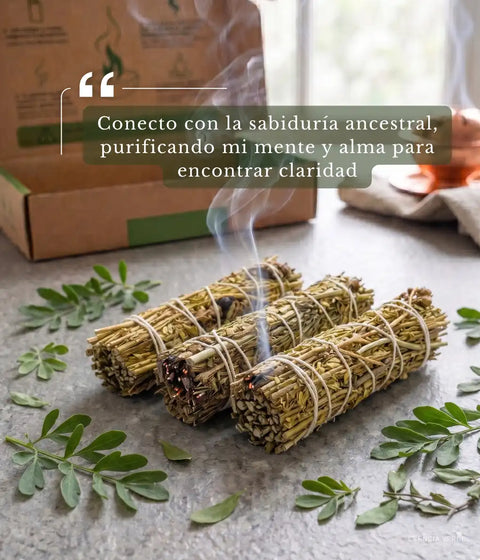 Atado artesanal de ruda