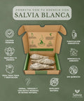 Atado artesanal de salvia blanca