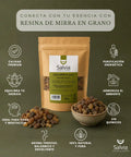 Información sobre la mirra en grano para incienso