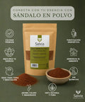 Información sobre el sándalo en polvo