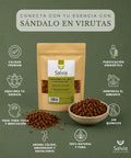 Información sobre el sándalo en virutas 