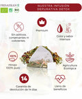 Infusión depurativa detox ecológica en bolsitas de Frisafran