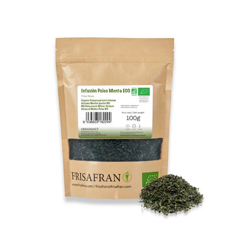 Infusión Poleo menta ecológica de frisafran, formato a granel 