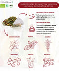 Ingredientes de la infusión depurativa detox de frisafran