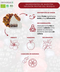 Ingredientes de la infusión frutas del bosque de Frisafran