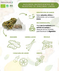 ingredientes de la infusión de jengbre y limón de Frisafran