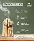 Modo de uso para el palo santo 