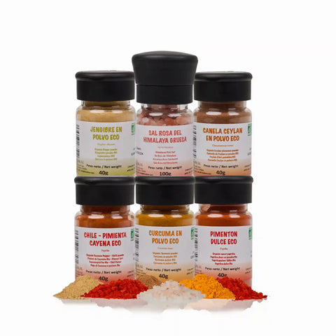Pack de sazonadores y especias marca frisafran
