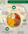 pack de curry en polvo