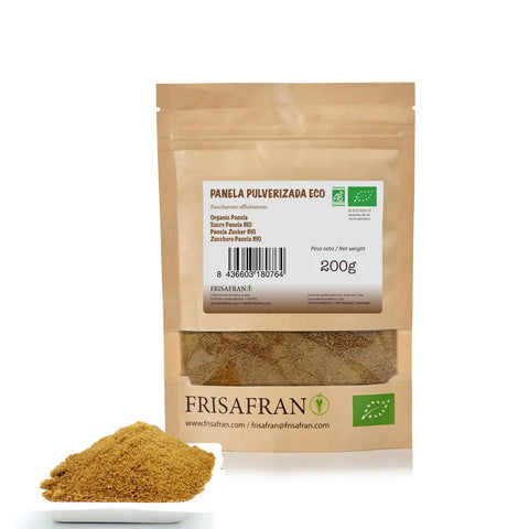 Panela pulverizada en polvo de 200 gramos