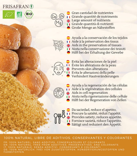 panela pulverizada ecológica en polvo