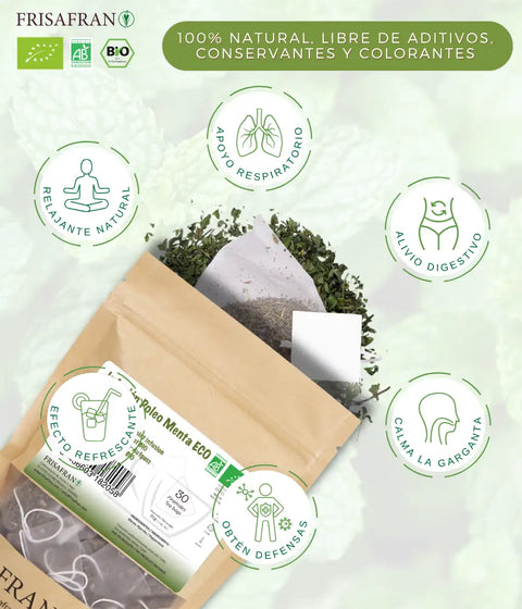 Propiedades de la infusión poleo menta 