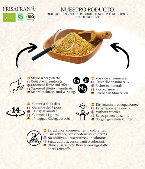 Propiedades de las semillas de lino dorado molido