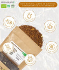 Infusión rooibos con naranja de frisafran, formato ecológico a granel