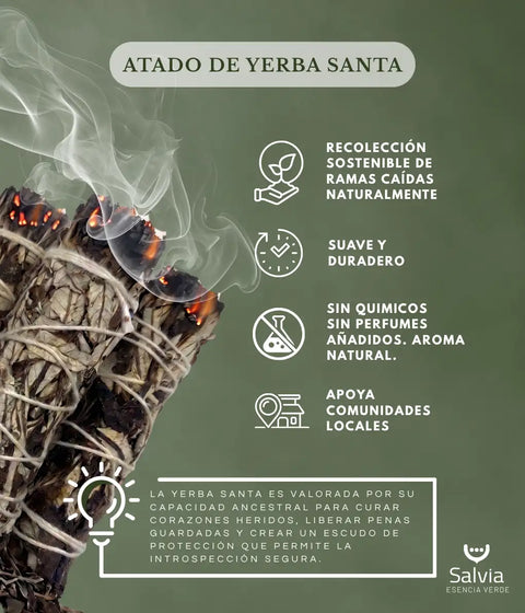 Sahúmo de yerba santa