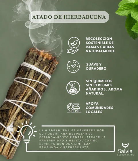 Sahúmo de hierbabuena