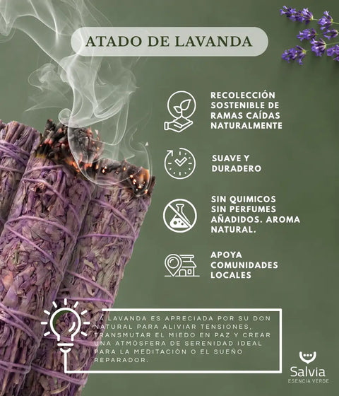 Sahúmo de lavanda
