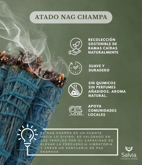Sahúmo de nag champa 