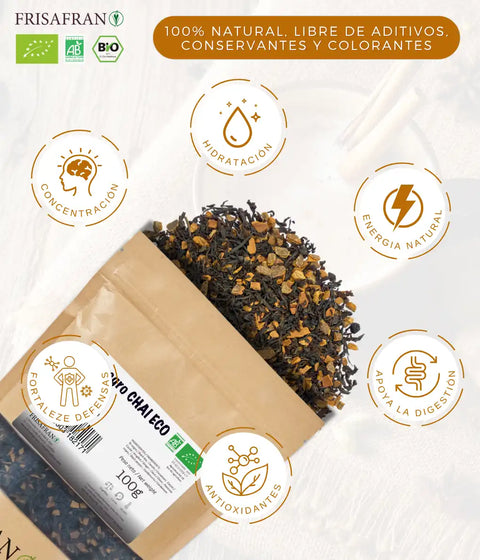 Té chai a granel de frisafran 