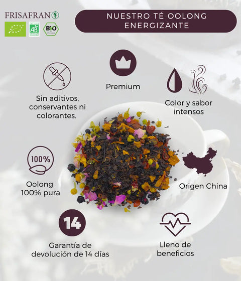 Té de oolong ecológico Frisafran