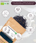 Té negro Earl Grey ecológico a granel de Frisafran