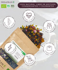 Beneficios del té azul oolong ecológico a granel de Frisafran
