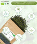 Té verde gunpowder ecológico de Frisafran en formato a granel